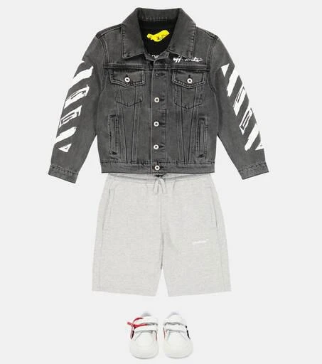 商品Off-White|Low Vulcanized皮革运动鞋,价格¥2491,第2张图片详细描述