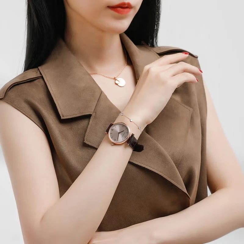 Armani阿玛尼手表女时尚复古简约樱花粉石英女表AR1911 商品