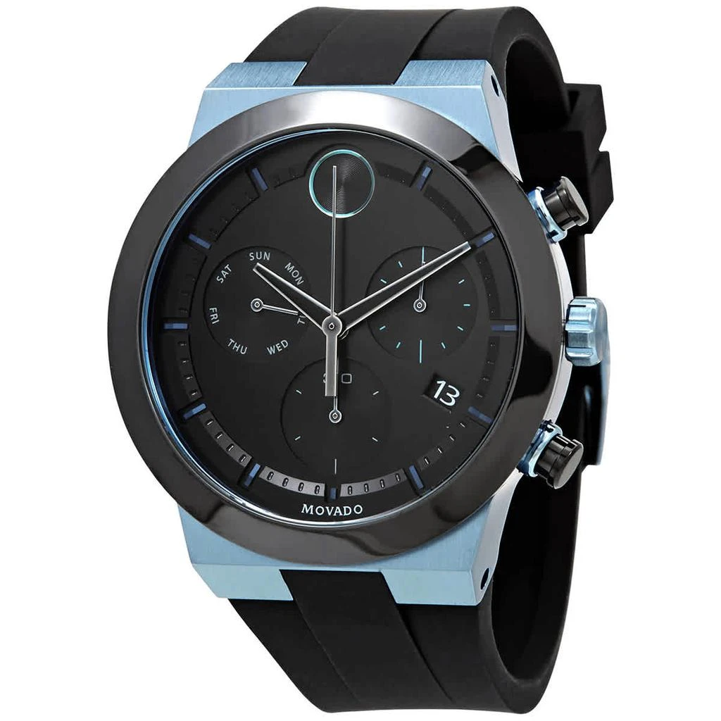 商品Movado|Movado Bold Fusion Chronograph Quartz Black Dial Mens Watch 3600713,价格¥2372,第1张图片