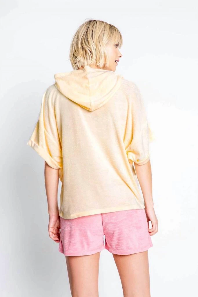 商品PJ Salvage|Beach Bound Hoody in Pineapple,价格¥369,第3张图片详细描述