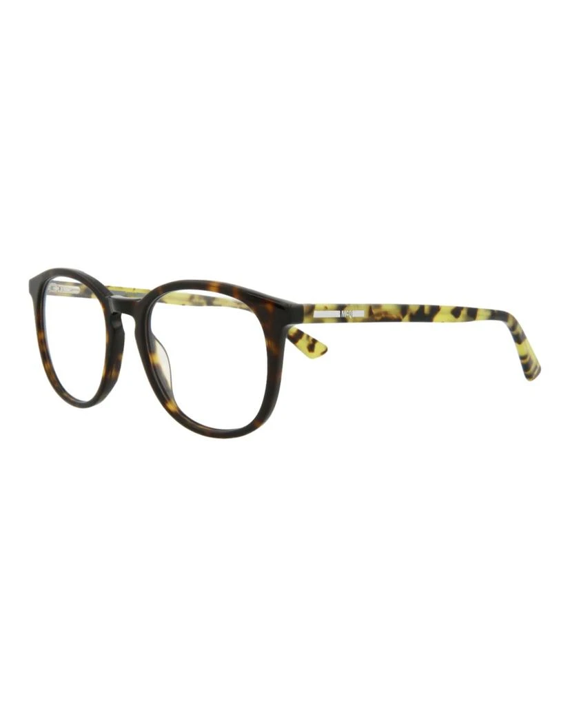 商品Alexander McQueen|Round-Frame Acetate Optical Frames,价格¥215,第2张图片详细描述