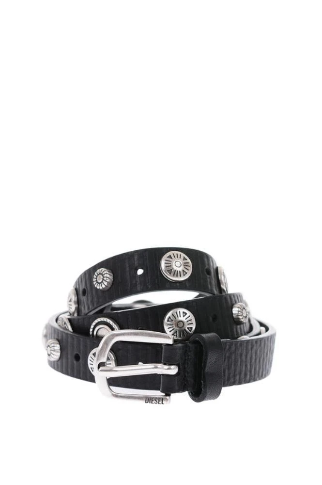 商品Diesel|Diesel Womens Black Other Materials Belt,价格¥1572,第1张图片