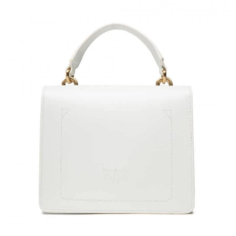 商品PINKO|Ladies Love Mini Top Handle Party Crossbody Bag In White,价格¥1971,第2张图片详细描述