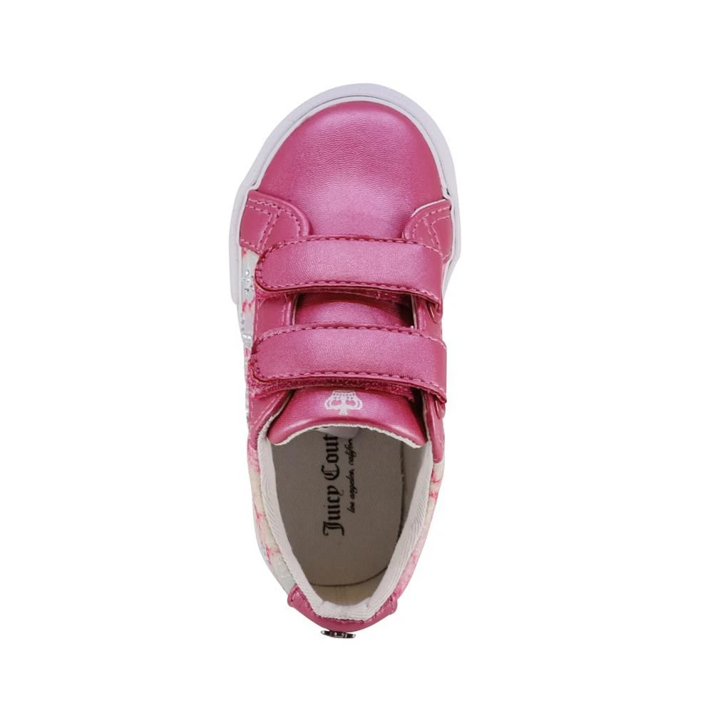 商品Juicy Couture|Toddler Girls Marble Pink Lompoc Sneakers,价格¥186,第4张图片详细描述