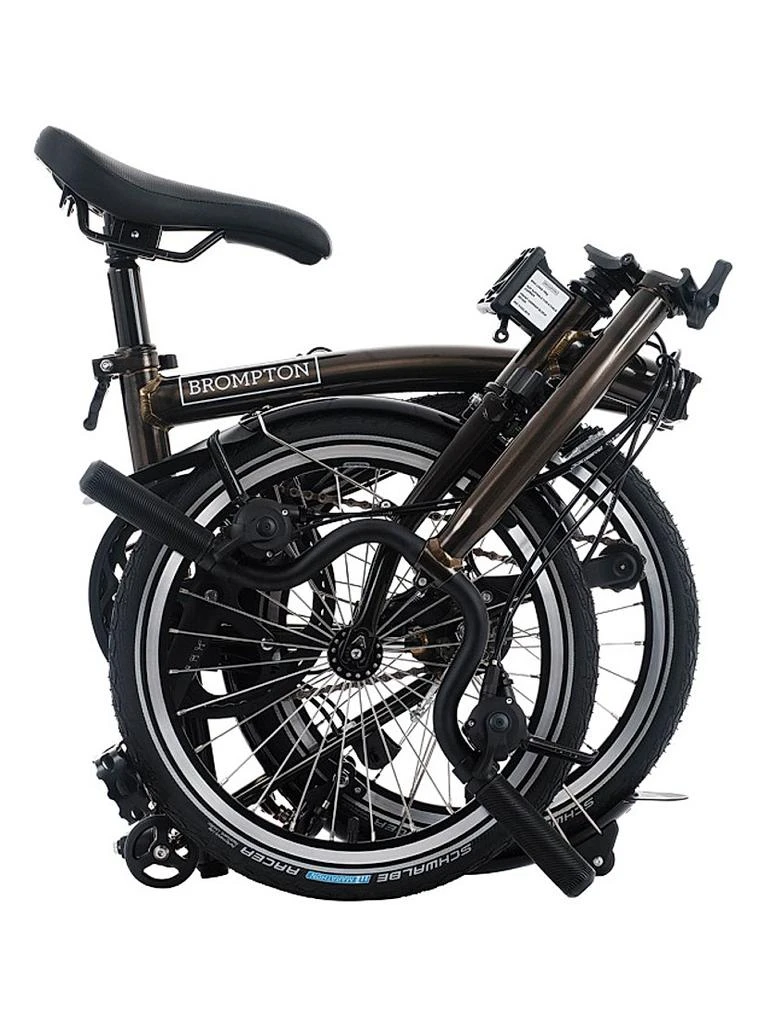 商品Brompton Bikes|C Line 12 Speed Mid Handlebar Folding Bike,价格¥14867,第1张图片