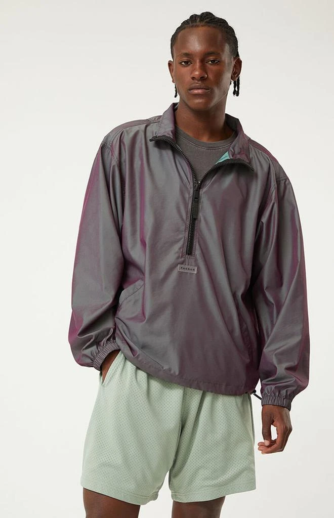 商品PacSun|Black Pullover Windbreaker,价格¥314,第1张图片