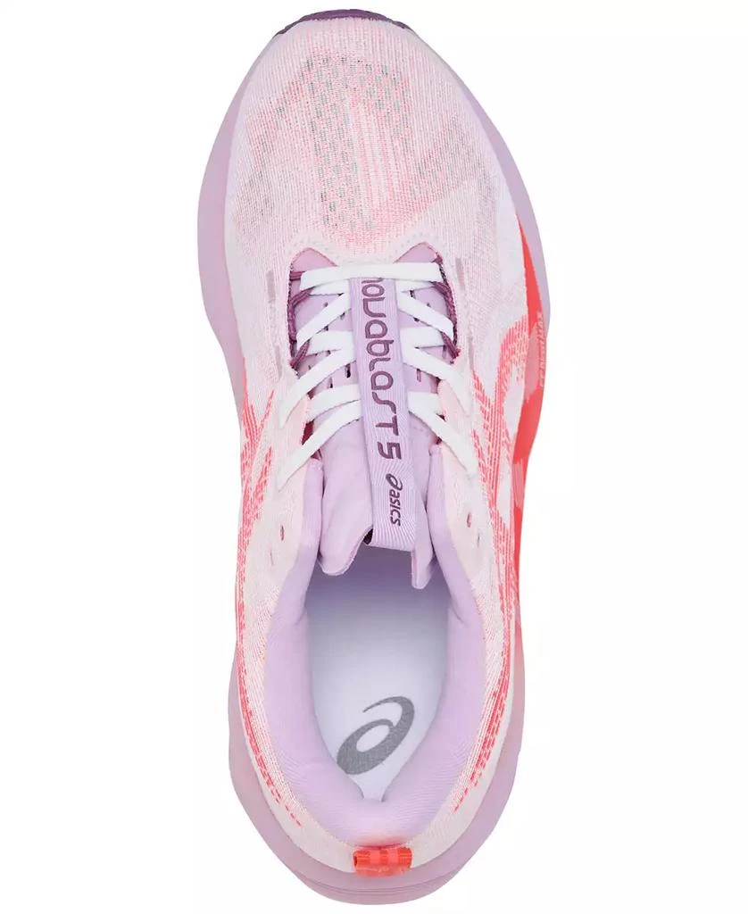 商品Asics|Women's Nova Blast 5 Running Sneakers from Finish Line,价格¥963,第4张图片详细描述