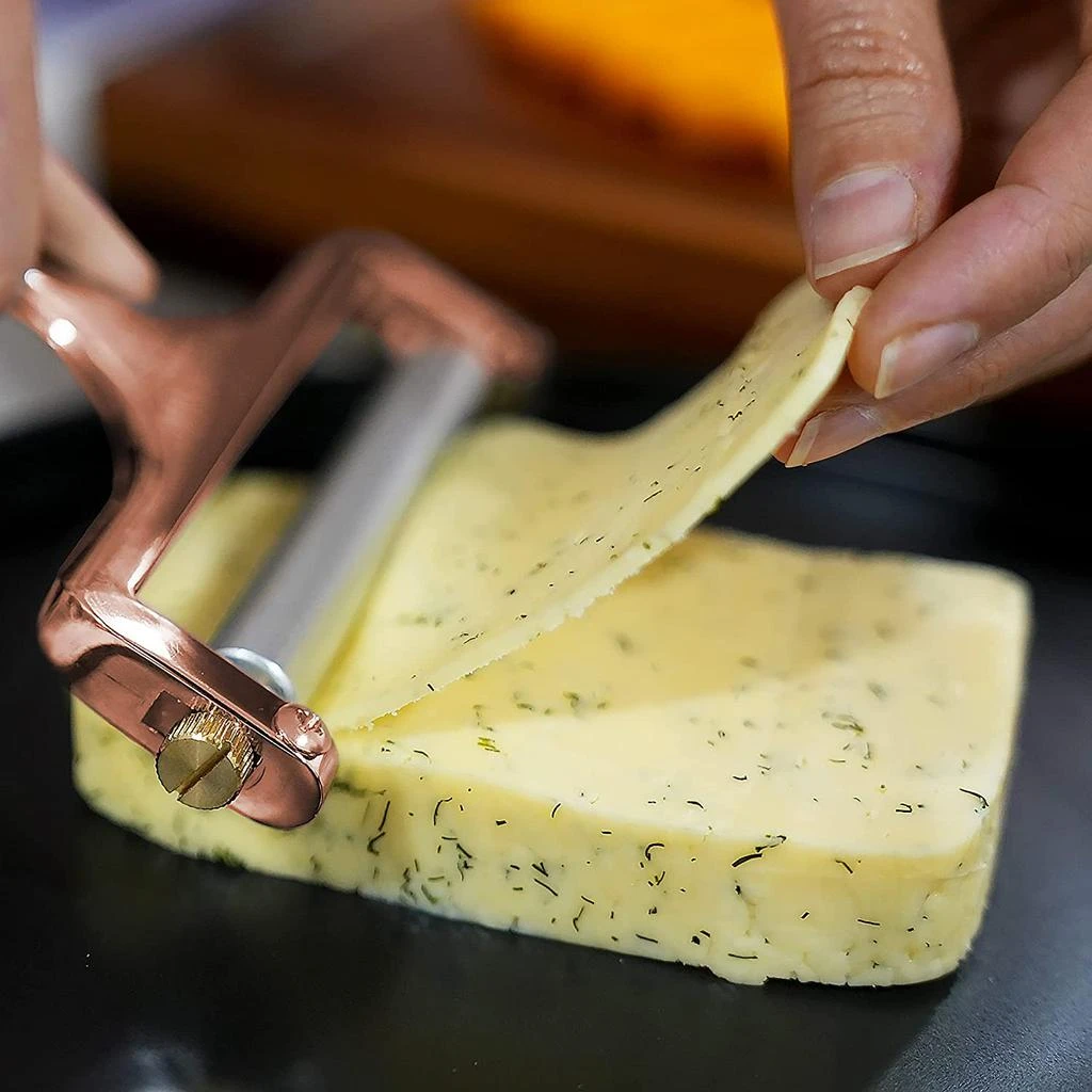 商品Zulay Kitchen|Cheese Slicer With Adjustable Thickness With 2 Extra Wires,价格¥207,第2张图片详细描述