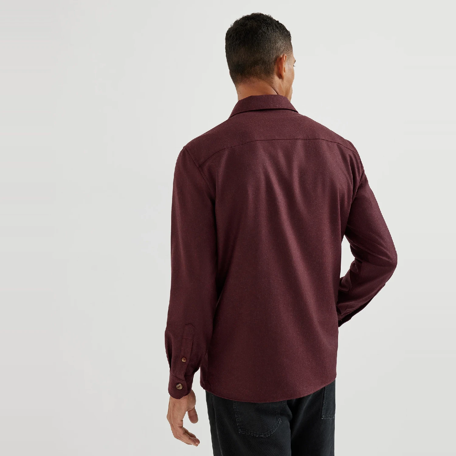 【预售】 25春夏 男士 长袖衬衫 Surchemise en flanelle de laine vierge à poches poitrine 252M038P0720C544  商品