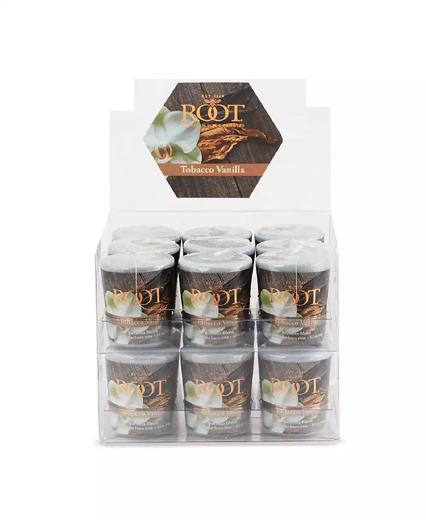 商品ROOT CANDLES|Votive Tobacco Vanilla 20 Hour Candles Set, 18 Piece,价格¥696,第1张图片