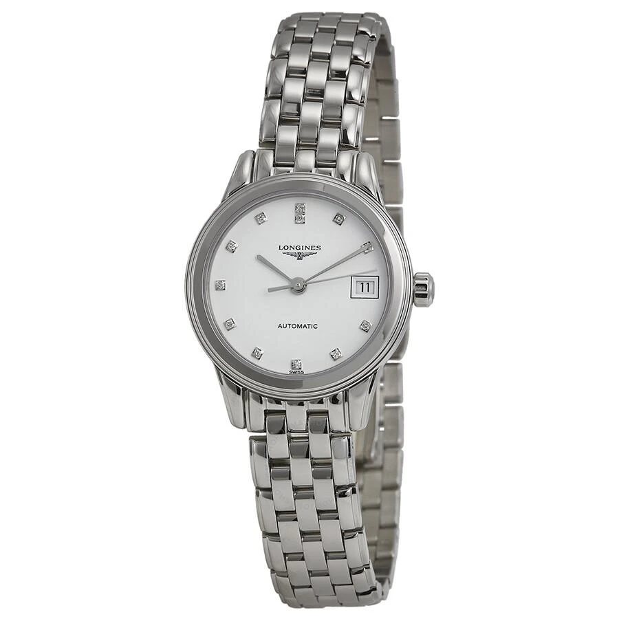 商品Longines|Flagship Automatic Diamond Ladies Watch L4.274.4.27.6,价格¥9843,第1张图片