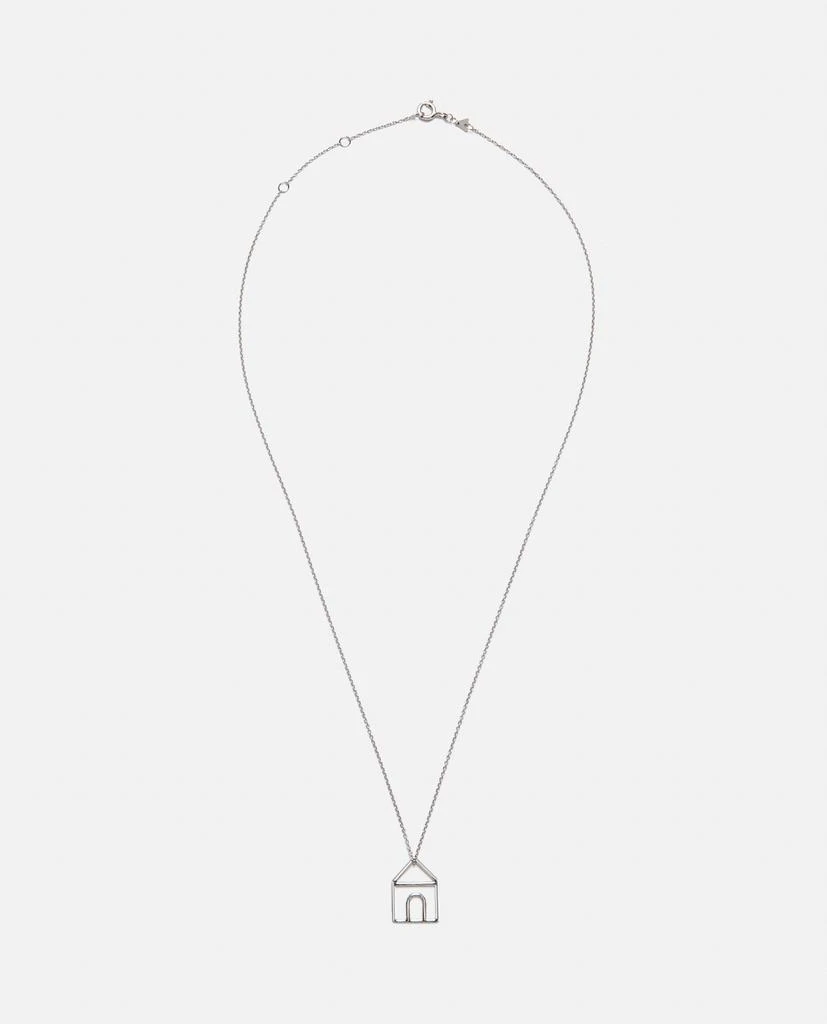 商品Aliita|Alita 9KT WHITE GOLD CASITA NECKLACE size One Size,价格¥2538,第1张图片