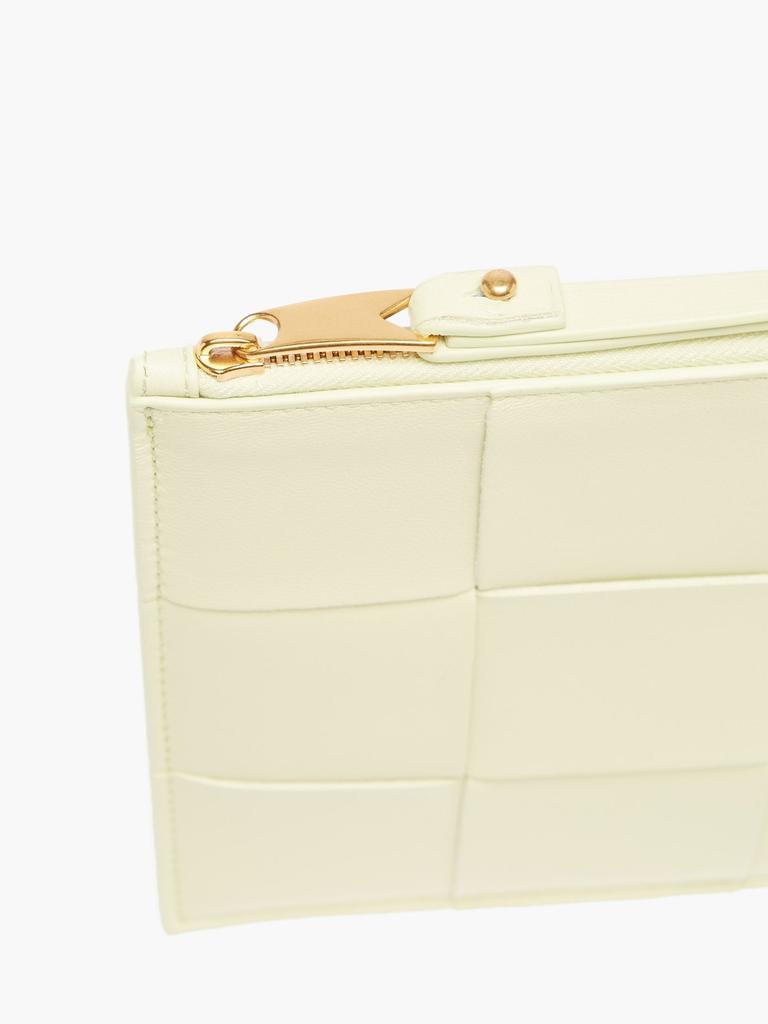 商品Bottega Veneta|Cassette Intrecciato-leather purse,价格¥5411,第4张图片详细描述