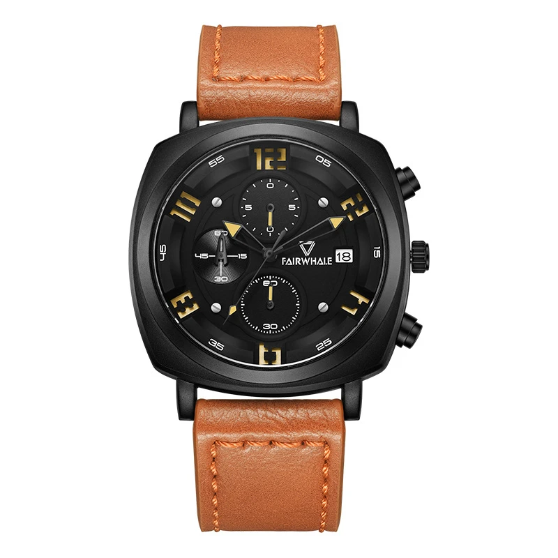 马克华菲品牌新款手表 男士 防水时尚多功能手表 商品