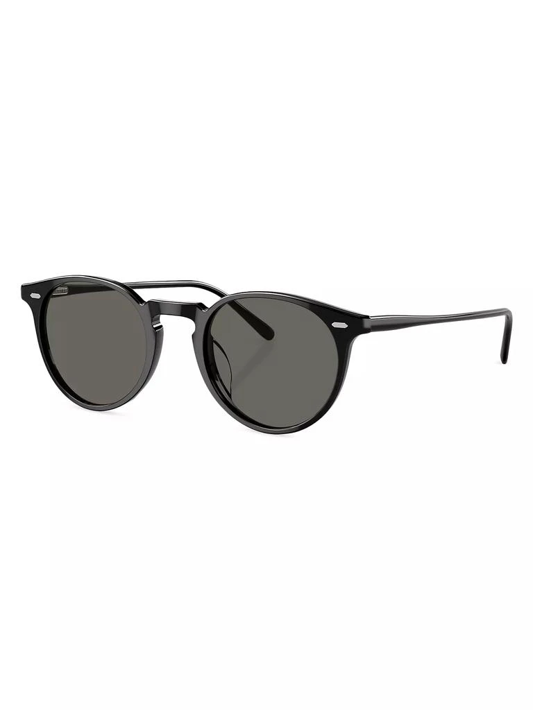 商品Oliver Peoples|48MM Round Sunglasses,价格¥4171,第2张图片详细描述