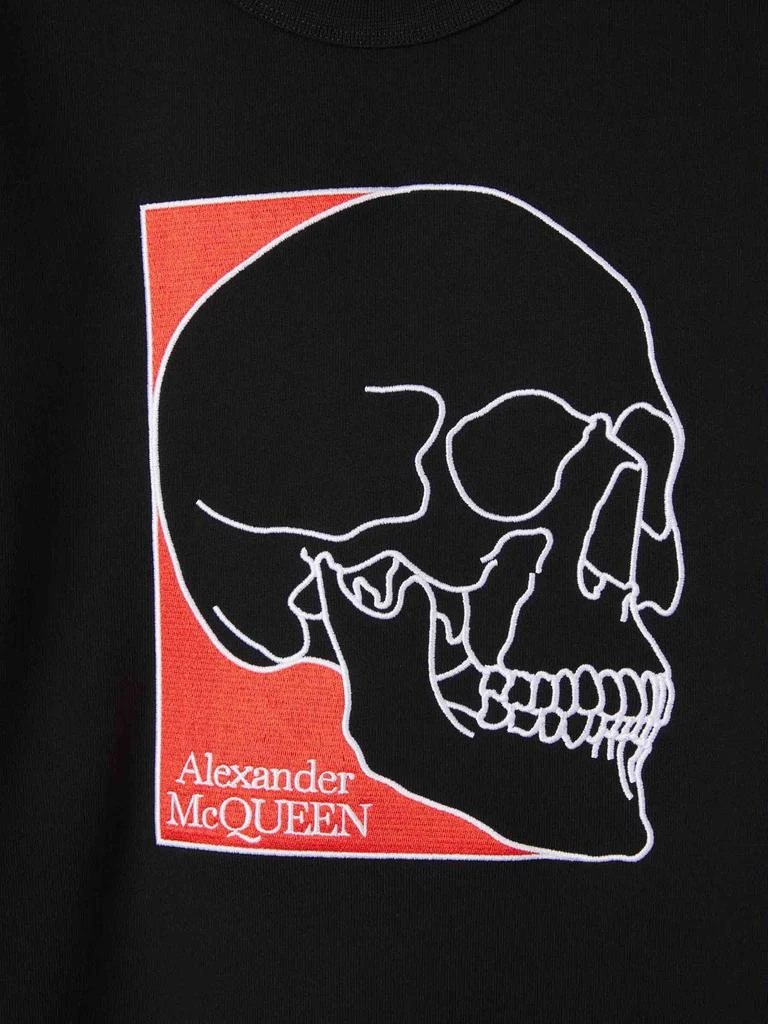 商品Alexander McQueen|Alexander McQueen Graphic Printed Crewneck Sweatshirt,价格¥1678,第4张图片详细描述