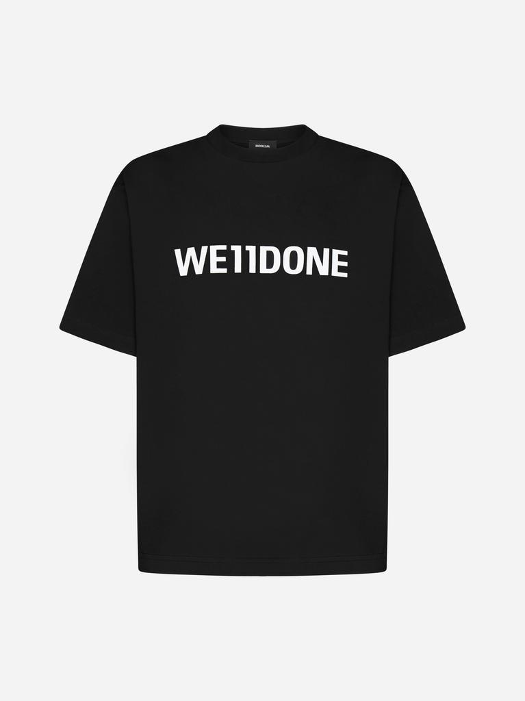 商品We11done|Logo cotton t-shirt,价格¥967,第1张图片