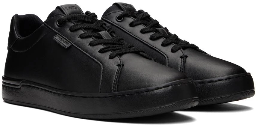 商品Coach|Black Lowline Low-Top Sneakers,价格¥683,第4张图片详细描述