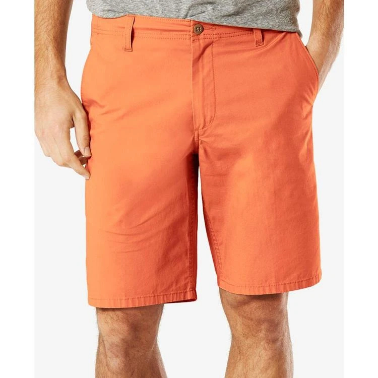 商品Dockers|Men's Flat Front Cotton 9" Shorts,价格¥191,第5张图片详细描述