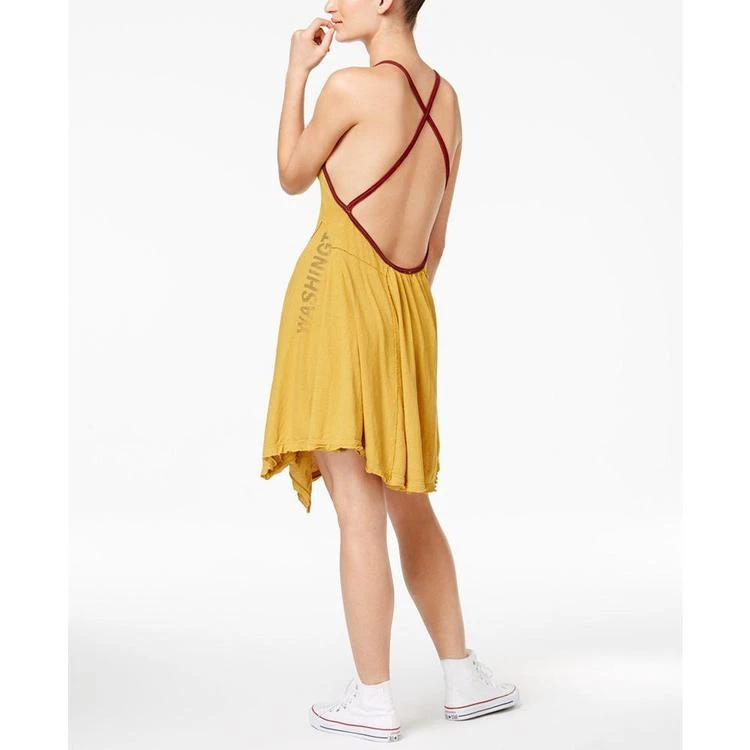 商品Free People|Batter Up Asymmetrical Mini Dress,价格¥337,第3张图片详细描述