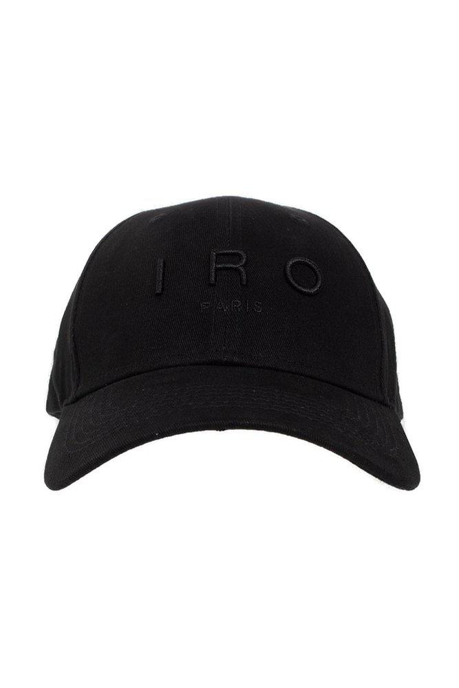 Iro Logo-Embroidered Rounded Visor Cap商品第1张图片规格展示
