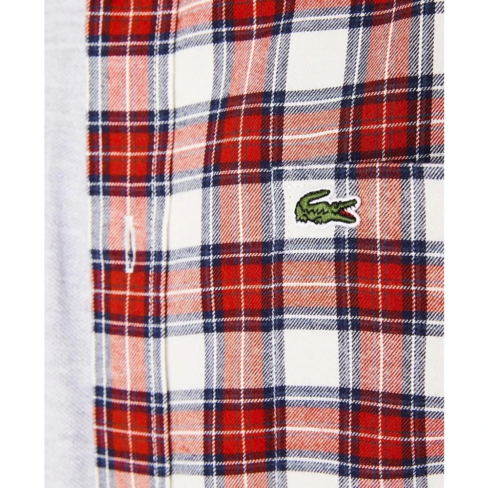 商品Lacoste|Men's Check Flannel Shirt,价格¥245,第5张图片详细描述