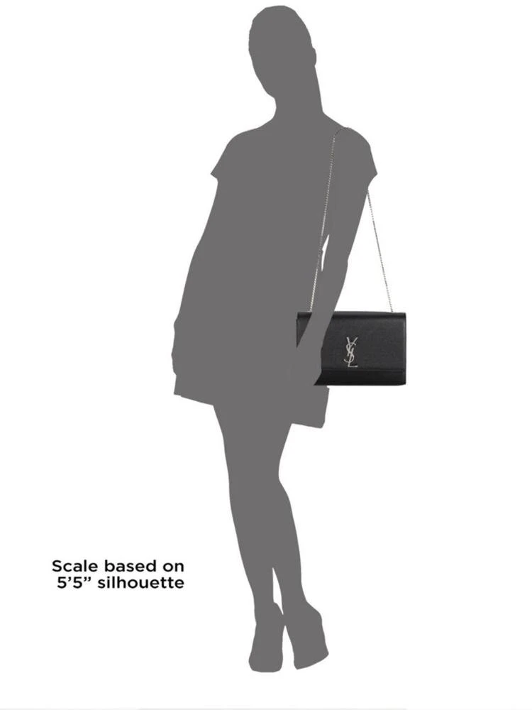 商品Yves Saint Laurent|Saint Laurent - Kate Monogram Grain Leather Chain Shoulder Bag,价格¥17909,第3张图片详细描述
