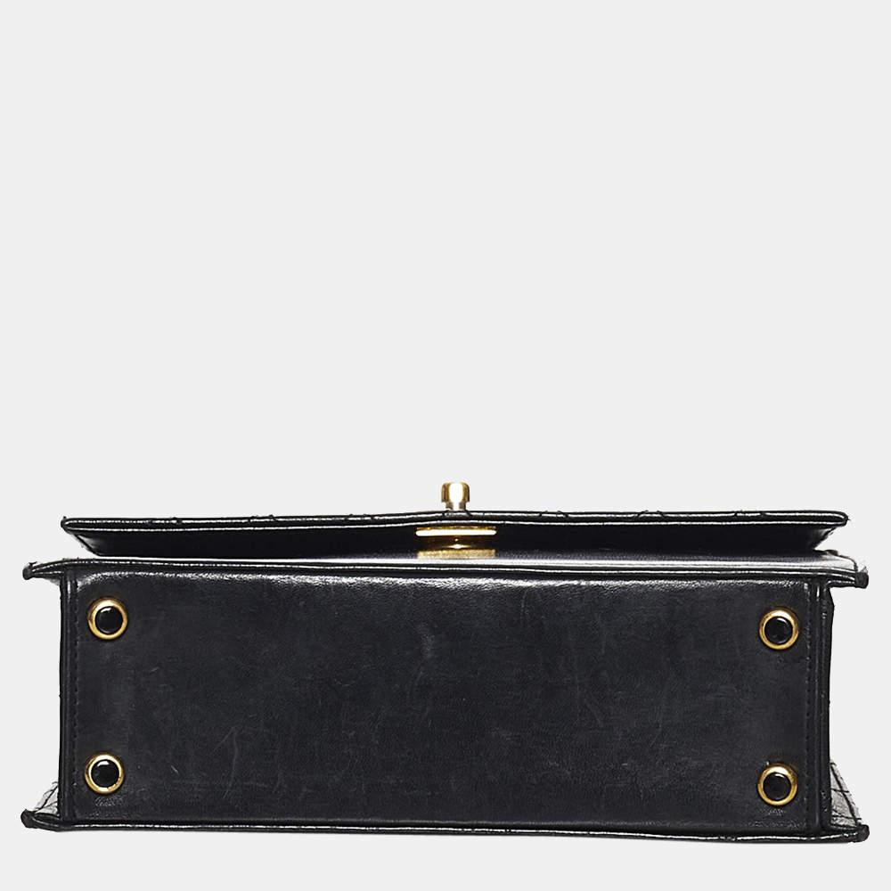 Chanel Black Timeless CC Lambskin Leather Flap Bag商品第4张图片规格展示