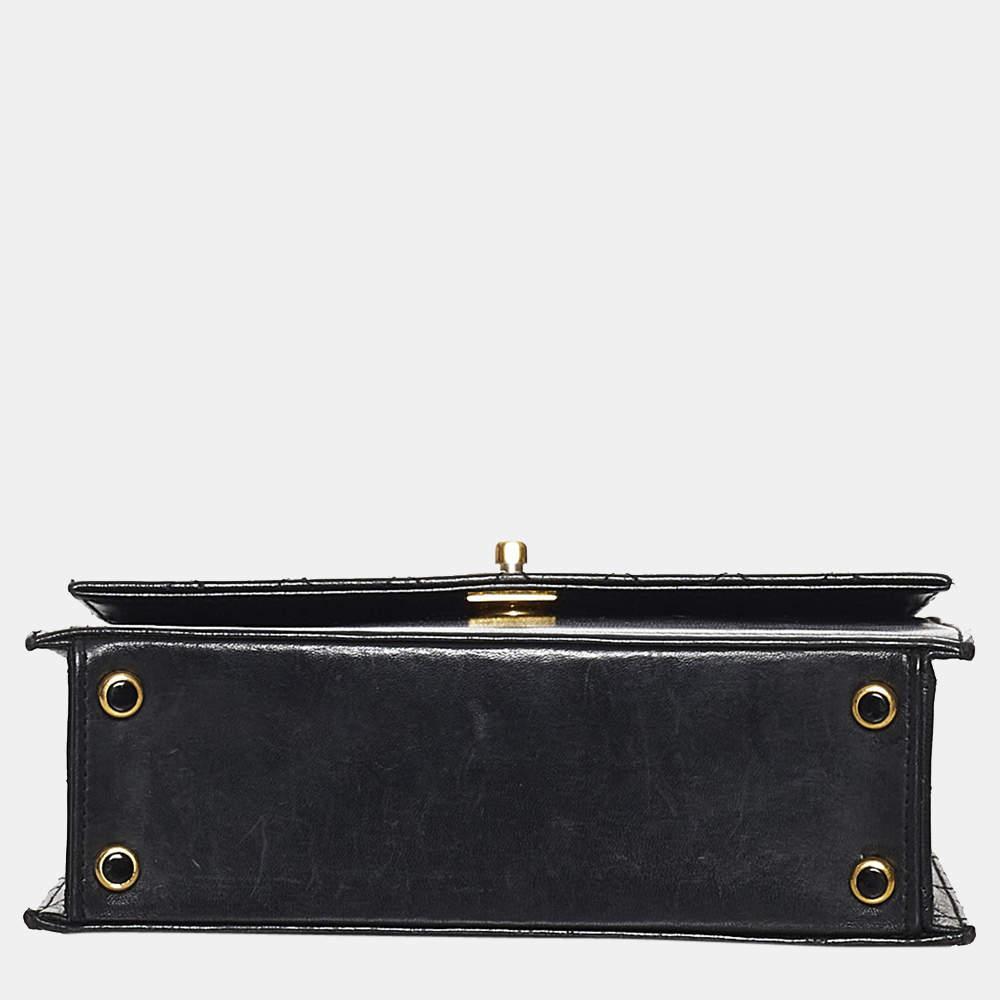 商品[二手商品] Chanel|Chanel Black Timeless CC Lambskin Leather Flap Bag,价格¥32488,第6张图片详细描述
