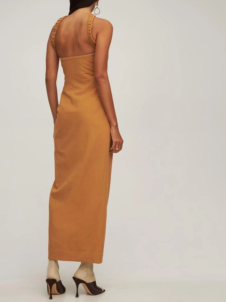 商品Jacquemus|La Robe Ventoux Viscose Blend Midi Dress,价格¥2721,第2张图片详细描述