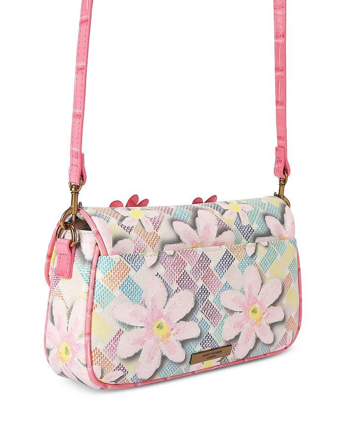 商品Kurt Geiger|Camden Flap Flower Shoulder Bag,价格¥1185,第4张图片详细描述