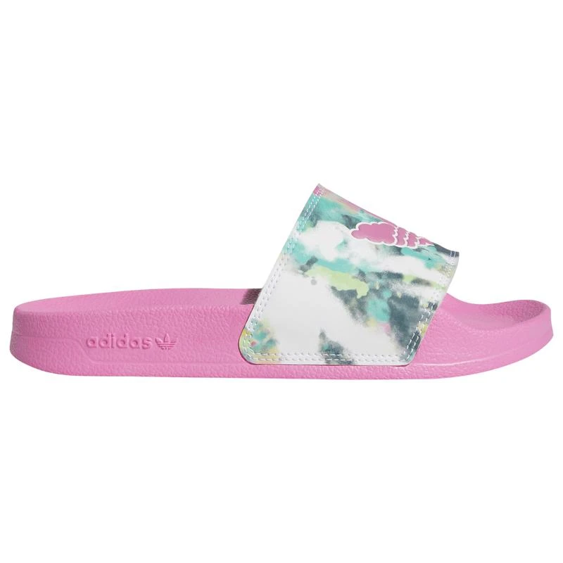 商品Adidas|adidas Originals Adilette Multi Tie Dye - Girls' Grade School,价格¥118,第1张图片