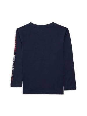 商品Tommy Hilfiger|Little Boy’s Iconic Logo Crewneck Tee,价格¥111,第2张图片详细描述