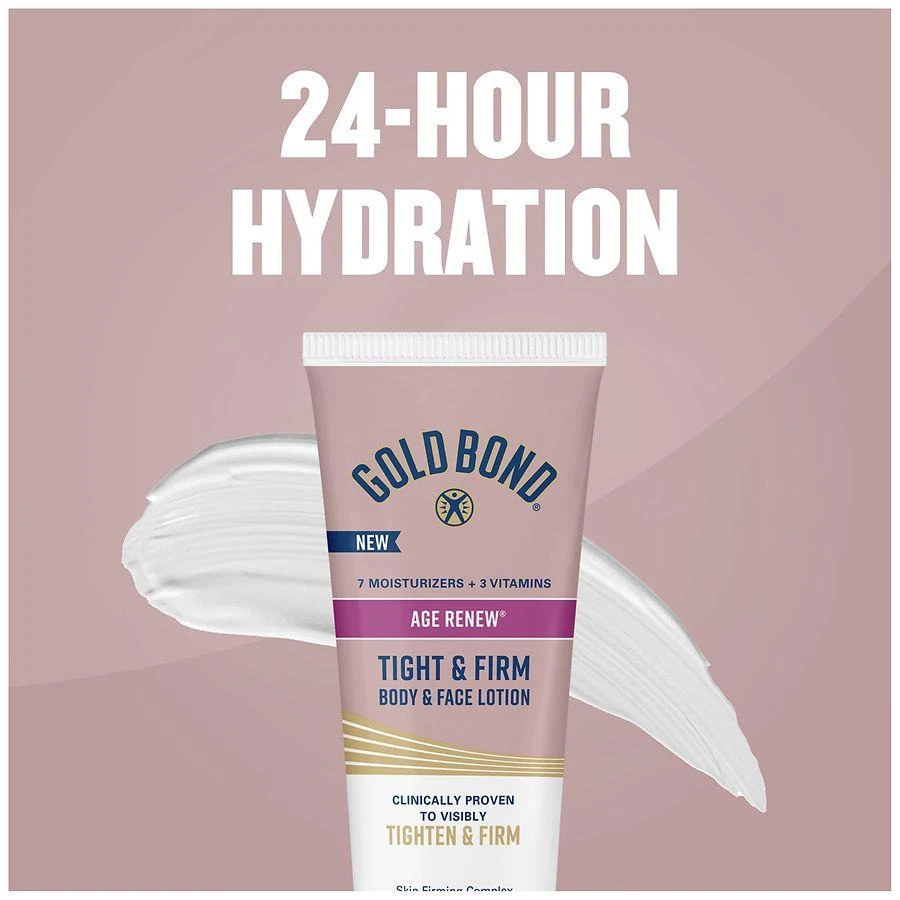 商品Gold Bond|Age Renew Tight & Firm Body & Face Lotion,价格¥104,第5张图片详细描述