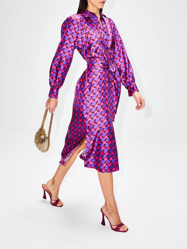 商品ODEEH|Belted Heart Print Dress,价格¥3812,第3张图片详细描述