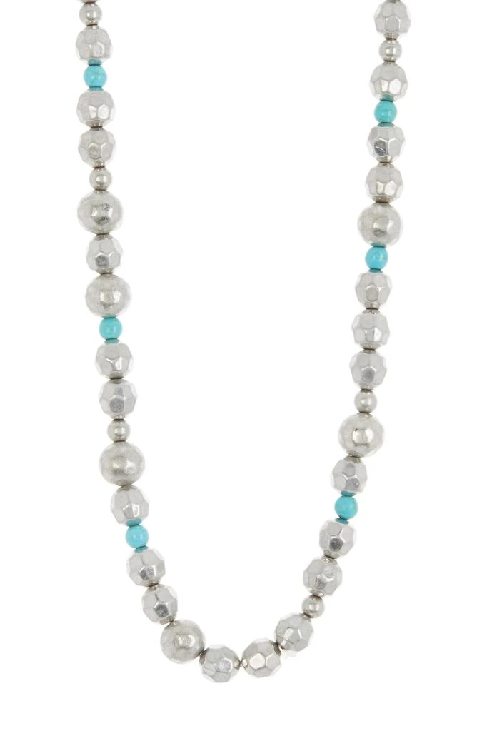 商品Melrose and Market|Reconstituted Turquoise Beaded Necklace,价格¥54,第1张图片