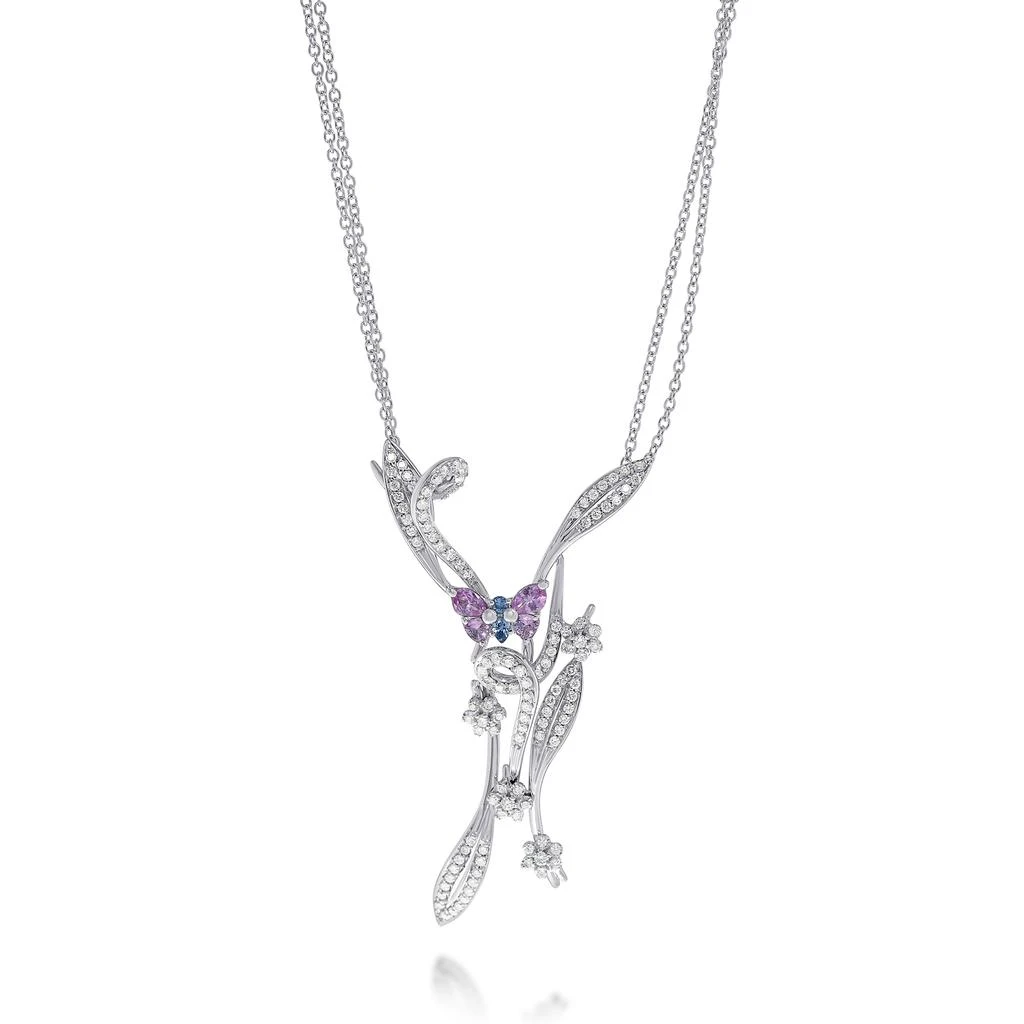 商品Giovanni Ferraris|Giovanni Ferraris Women's 18K White Gold Necklace,价格¥38665,第1张图片