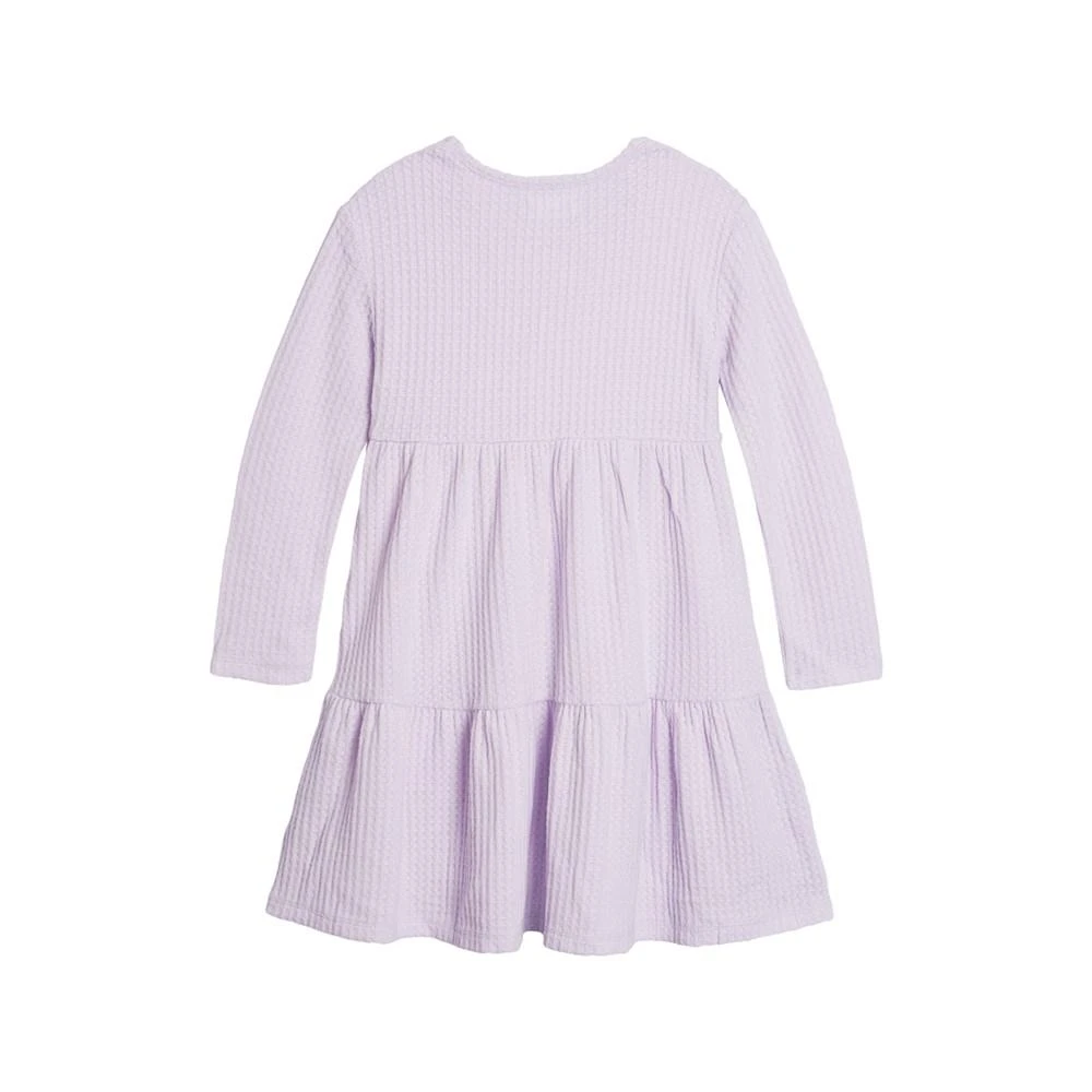 商品Epic Threads|Toddler Girls Waffle Tiered Dress with Scrunchie, Created For Macy's,价格¥124,第2张图片详细描述