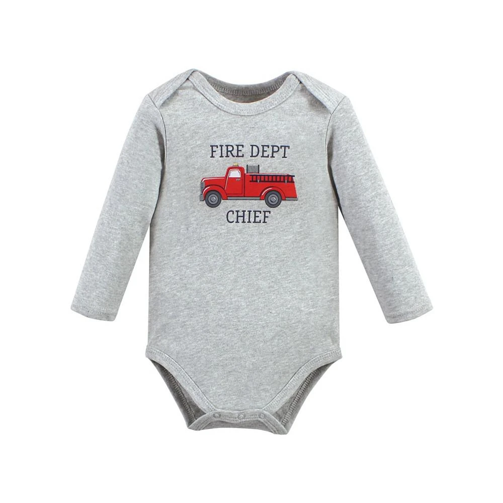 商品Hudson|Baby Boys Long Sleeve Bodysuits, Pack of 3,价格¥188,第3张图片详细描述