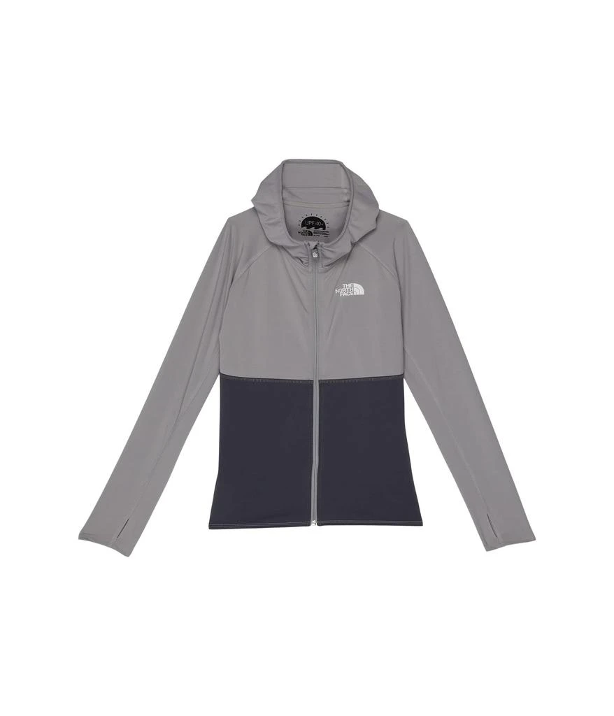 商品The North Face|Amphibious Full Zip Sun Hoodie (Little Kids/Big Kids),价格¥169,第1张图片