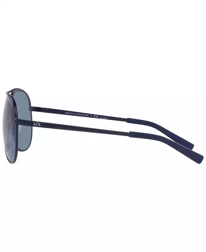 商品Armani Exchange|Unisex Polarized Sunglasses, AX2002 61,价格¥610,第2张图片详细描述