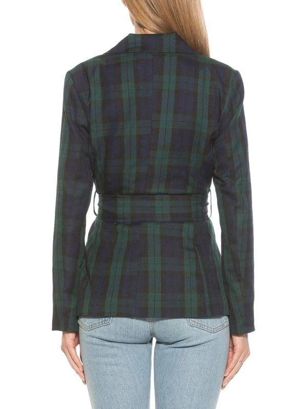 商品ALEXIA ADMOR|Olya Checked Belted Blazer,价格¥751,第2张图片详细描述