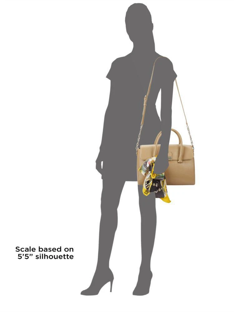 商品Moschino|Fold-Over Flap Satchel,价格¥1494,第3张图片详细描述