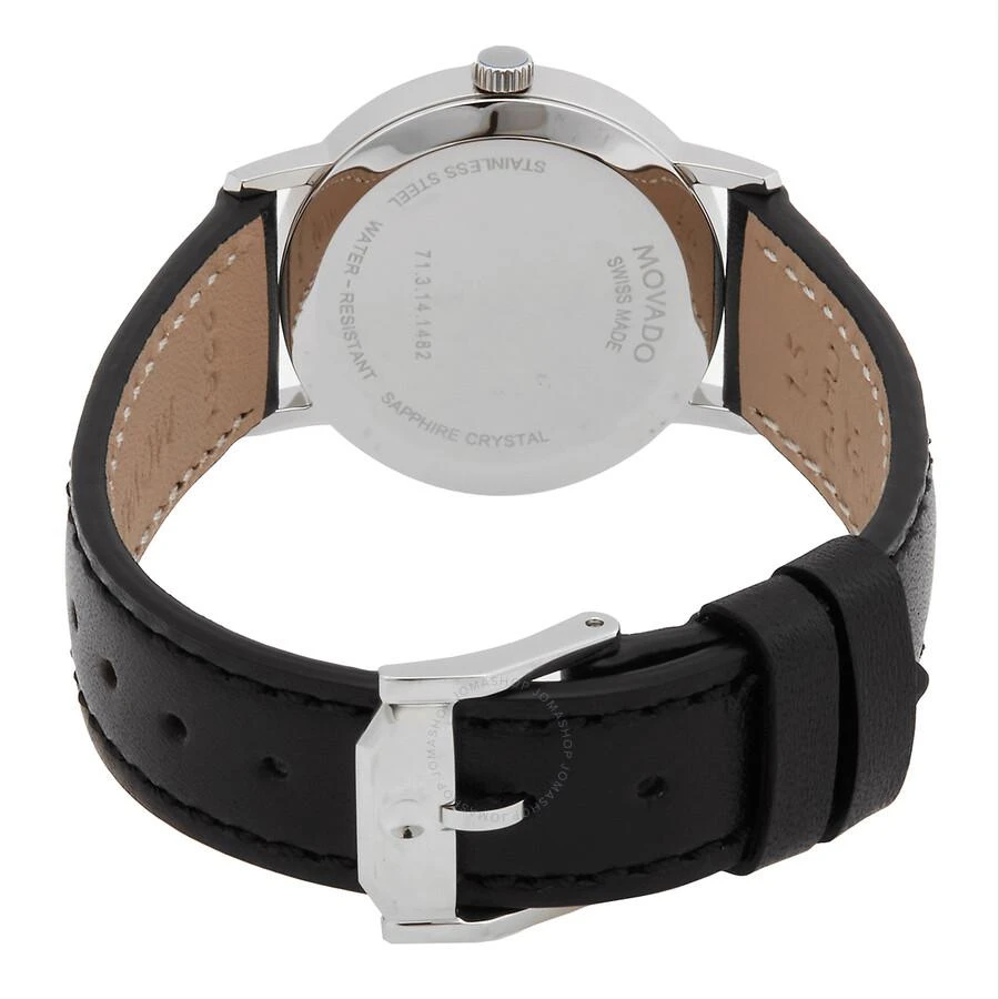 商品Movado|Classic Museum Quartz Blue Dial Ladies Watch 0607318,价格¥1703,第3张图片详细描述