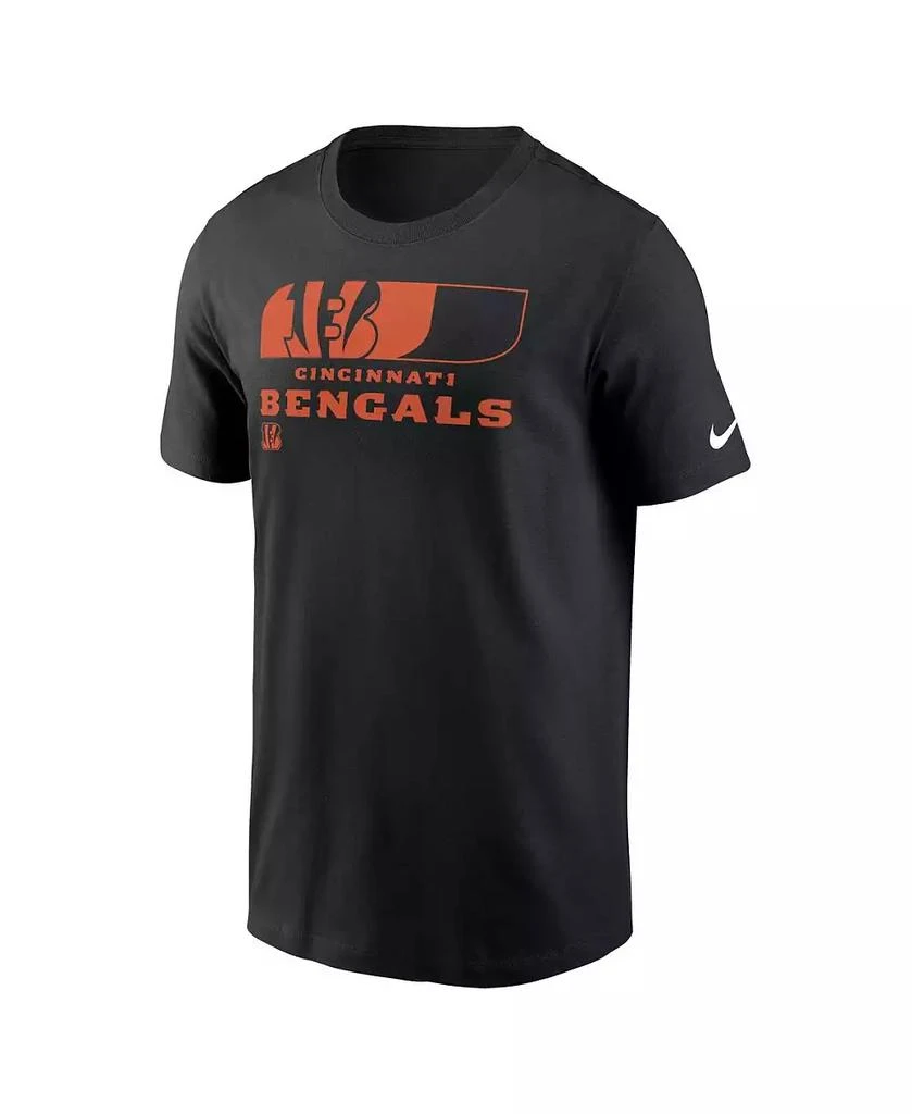 商品NIKE|Men's Black Cincinnati Bengals Air Essential T-Shirt,价格¥261,第2张图片详细描述