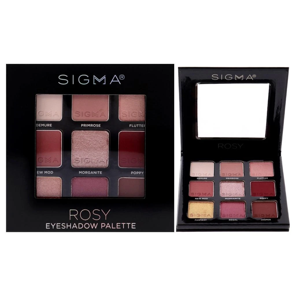 商品Sigma Beauty|Eyeshadow Palette - Rosy by Sigma Beauty for Women - 0.032 oz Eye Shadow,价格¥176,第1张图片