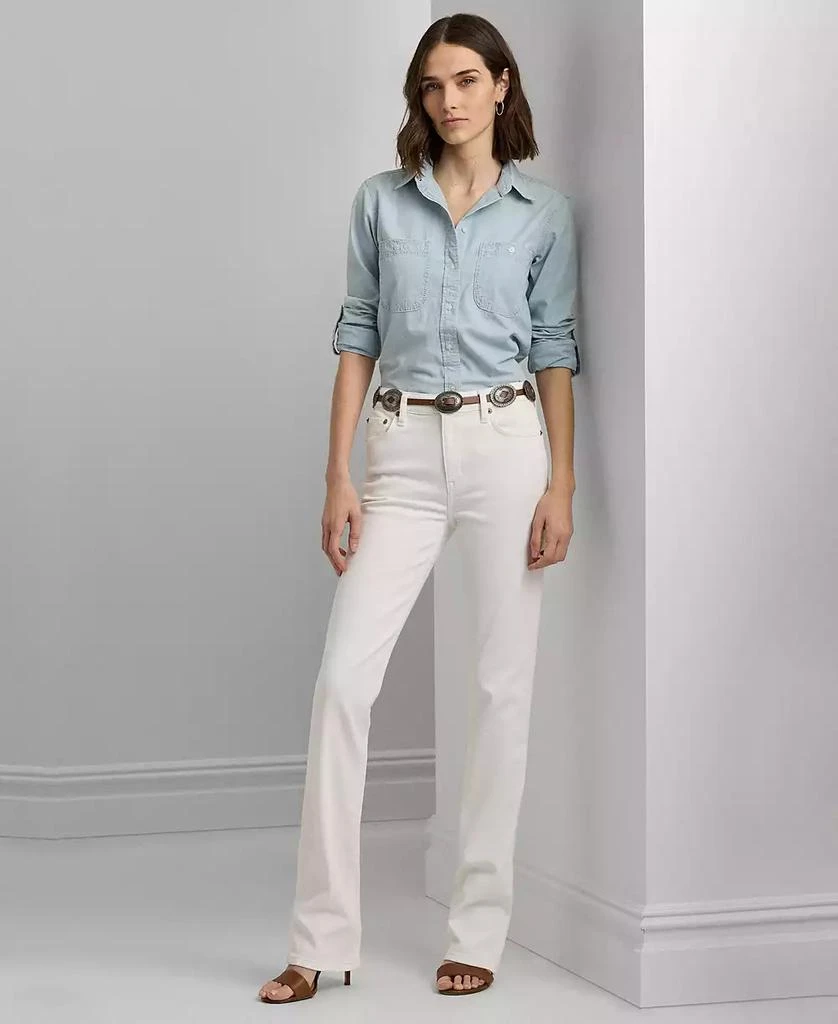 商品Ralph Lauren|Cotton Chambray Shirt,价格¥750,第4张图片详细描述