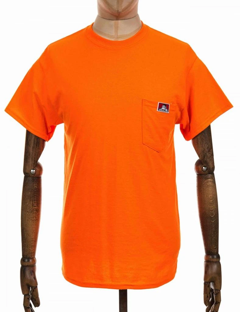 商品BEN DAVIS|Ben Davis Logo Pocket Tee - Orange Colour: Orange,价格¥316,第1张图片