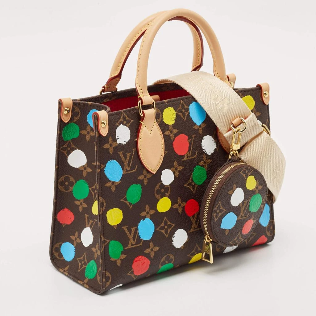 商品[二手商品] Louis Vuitton|Louis Vuitton x Yayoi Kusama Painted Dots Monogram Canvas OnTheGo PM Bag,价格¥25602,第3张图片详细描述