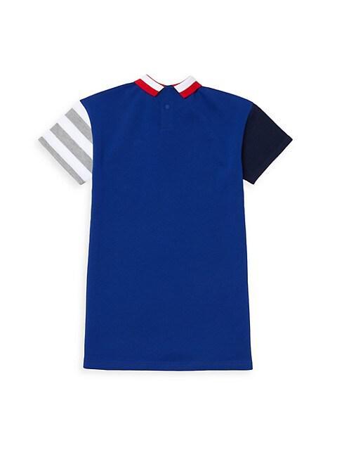 商品Lacoste|Little Girl's & Girl’s Colorblock Polo Dress,价格¥591,第4张图片详细描述
